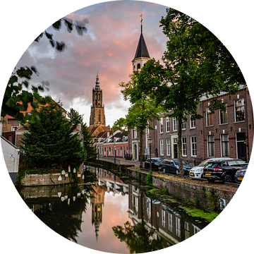 Lange Jan en Elleboogkerk, Amersfoort van Sjoerd Mouissie