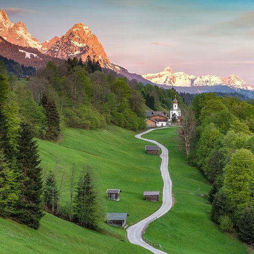 Spring morning in Wamberg (square)