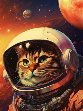 Spacecat von Marja van den Hurk