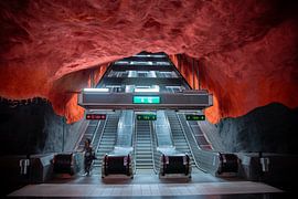 Ondergronds - de kunstzinnige metro in Stockholm