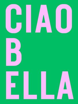 Ciao Bella - groen/roze van Kim Karol / Ohkimiko