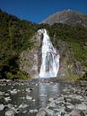 Waterfall Millford Sound van Helna Moa Multimedia thumbnail