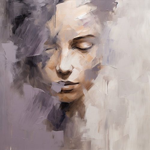 Serene reflection | Portrait Earth tones