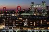 Stadsbruggen van Rotterdam in de avond van Edwin Muller thumbnail