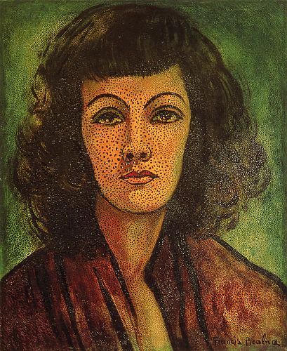 Francis Picabia - Portret van een vrouw (1937)