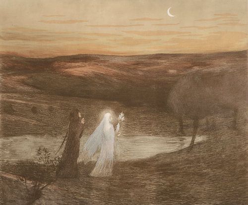 Dante Rencontre Béatrix, Henri-Jean Guillaume Martin