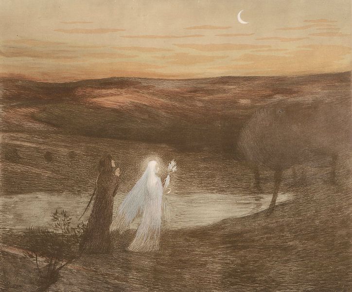 Dante Rencontre Béatrix, Henri-Jean Guillaume Martin van Meesterlijcke Meesters