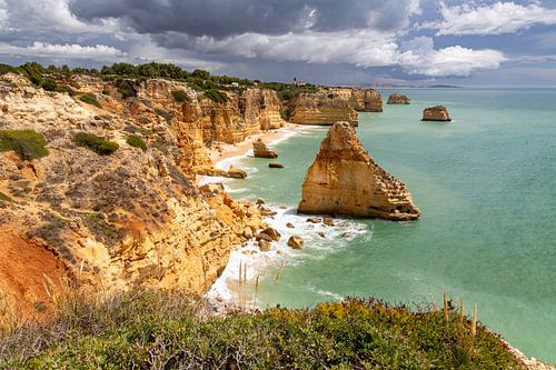 Paysage côtier de l'Algarve