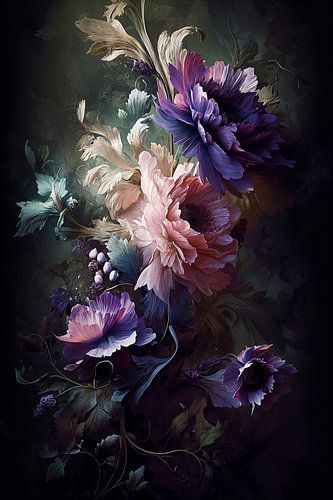 Blumen mit barockem Touch Nr.3