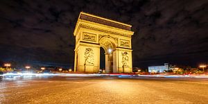 Parijs Arc de Triomphe  van davis davis