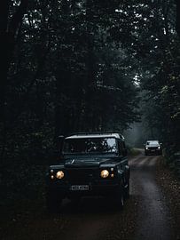 Piste mystérieuse : Land Rover Defender sur John Dan