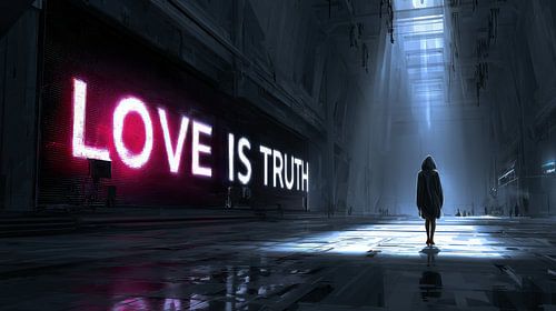 Liebe ist Wahrheit von Shine by Nous