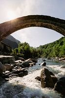 Fließender Fluss Fondo