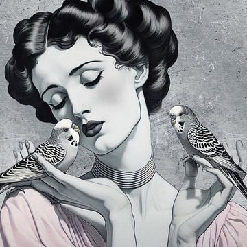 Bird love by Kay Weber
