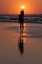 Zonsondergang in de handen van een vrouw van Wad of Wonders thumbnail