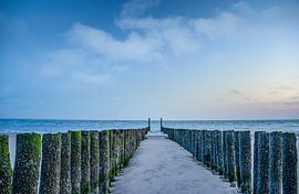 Wetter am Strand von Holland von natascha verbij