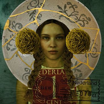 Tampon d'or Pop-Art Beauty Holland