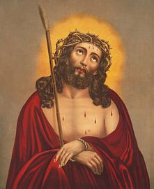 Jesus Christus mit Dornenkrone (1890) von Timeless Artworks