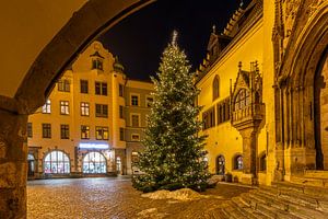 Rathausplatz in Regensburg