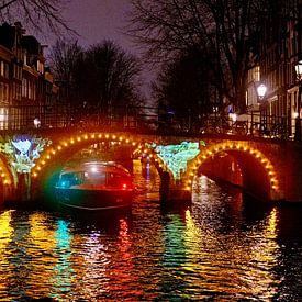 Amsterdam, Herengracht Leidsegracht at night by Amsterdam Highlights