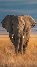 Elefant läuft von MNS Designs