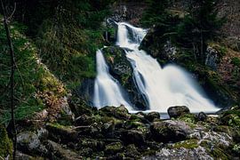 The Triberg Waterfalls in spring by Marcel Hechler