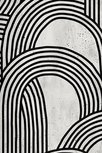 Modern Lines | Illustration von ARTEO Gemälde