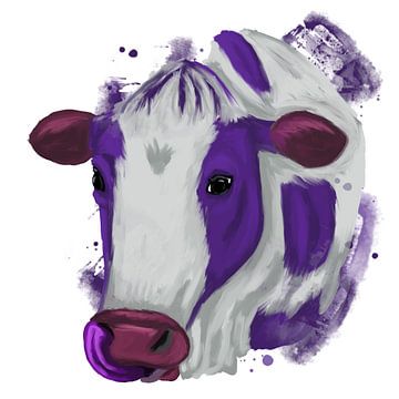 Vache violette sur Antiope33