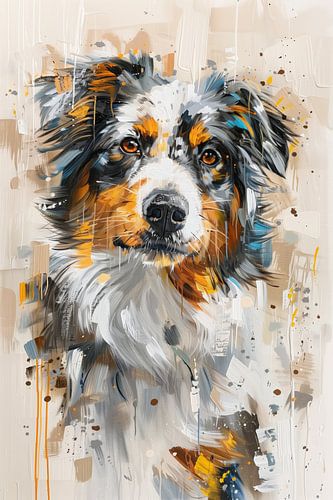 De trouwe blik van een Aussie