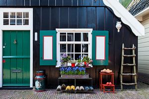 Vissershuisje in Marken