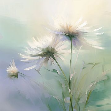Flower Poetry: Artful Impressions in Soft Tones by Karina Brouwer