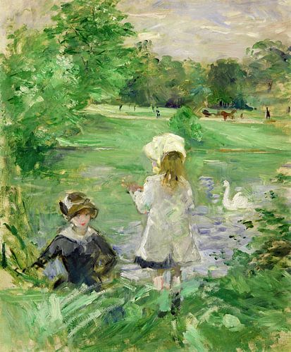 Berthe Morisot,Aan een meer