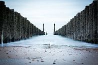 Strandpalen bij Middelburg by Erik Mus thumbnail