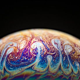 Zeep bubbel planeet van Tim Smeets