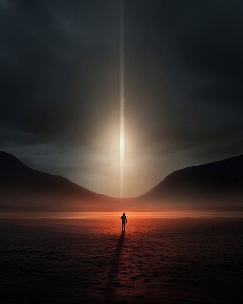 Landschaft von fernlichtsicht