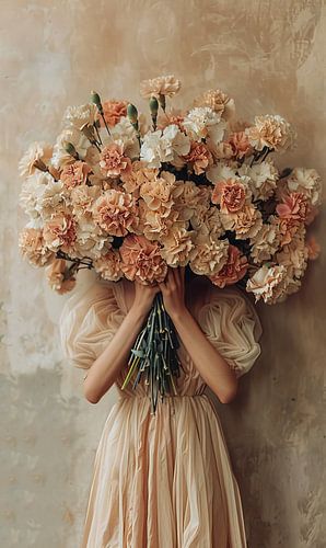 Teder Bloemenportret