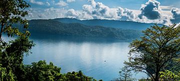 panorama meer, blue panorama lake