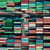 Colourful Containers by Frank Maters