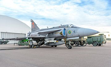 Saab Viggen der schwedischen Luftwaffe von Jaap van den Berg