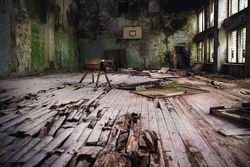 Chernobyl Gymzaal van Rene Kuipers