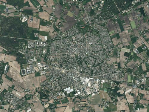 Luchtfoto van Deurne