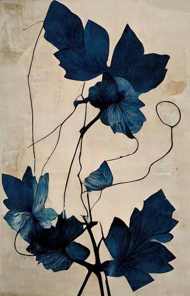 Indigo Flower by Treechild
