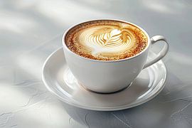 kop koffie of cappuccino van Egon Zitter