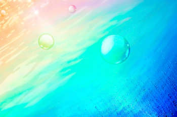 Sonne, Meer, Strand, Tropfen und Glitzern
