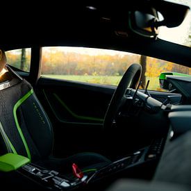 Das Cockpit des Lamborghini Huracan Technica von Ricardo van de Bor