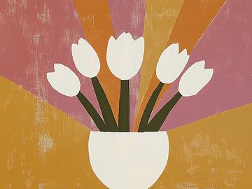 Tulpenlicht II van Bianca ter Riet