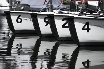 Quatre bateaux à voile