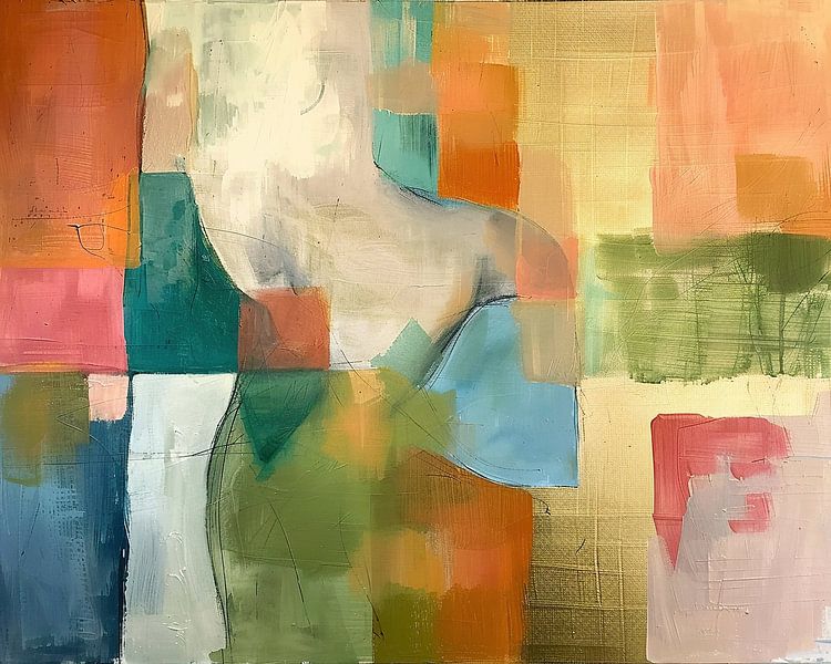 Portrait painting by Abstract Painting
