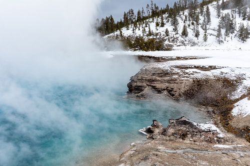 Source chaude à Yellowstone