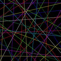 Peinture : Perdu dans la nuit